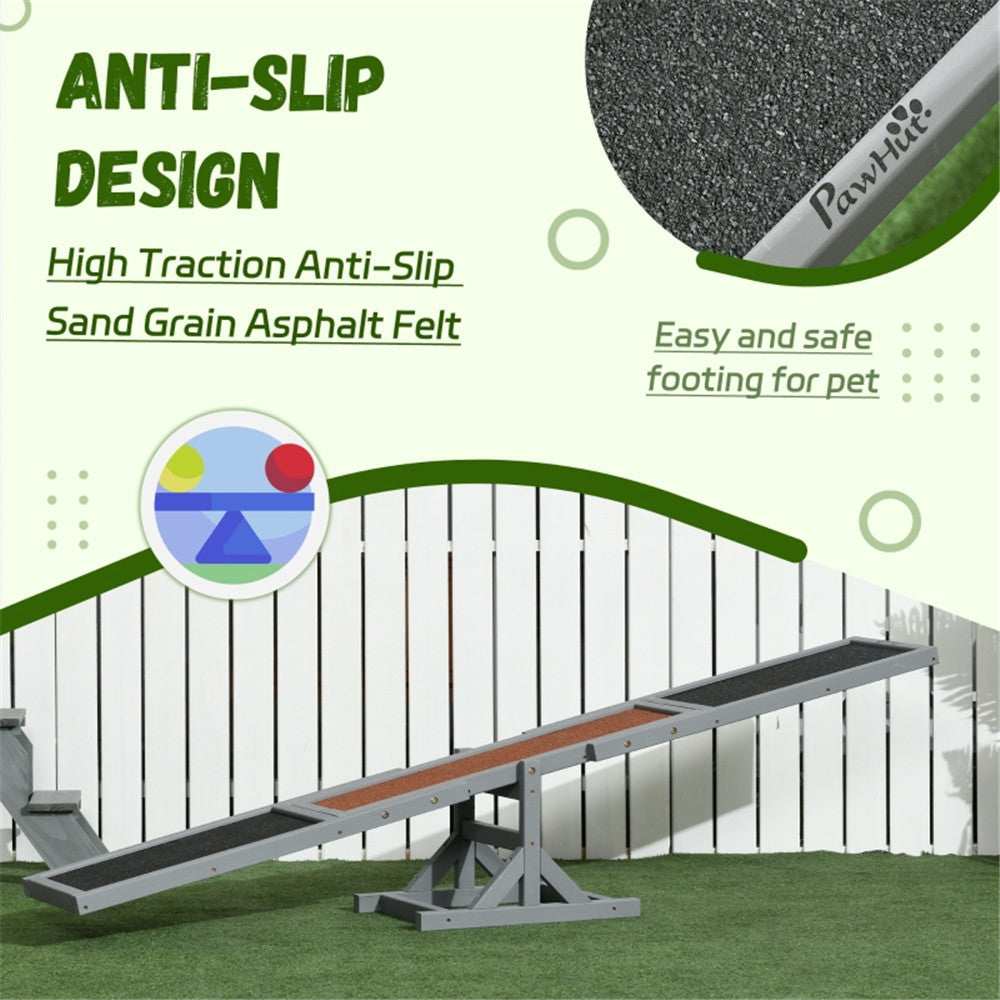 Wooden Dog Agility Seesaw ( Amazon Shipping)(Prohibited by WalMart)