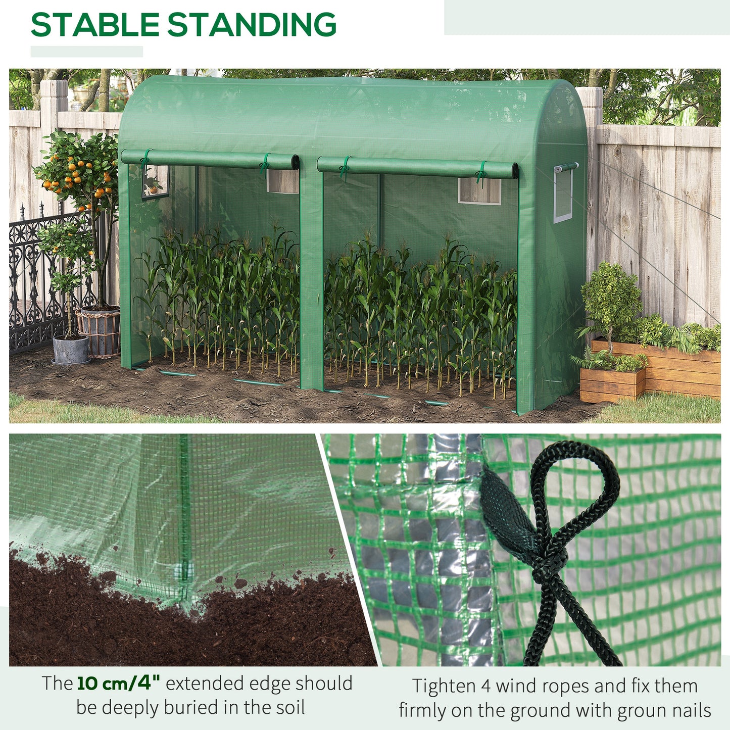 Mini Walk-in Greenhouse ( Amazon Shipping)(Prohibited by WalMart)