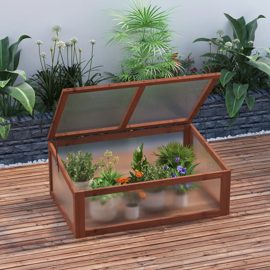 Wooden Cold Frame Greenhouse
