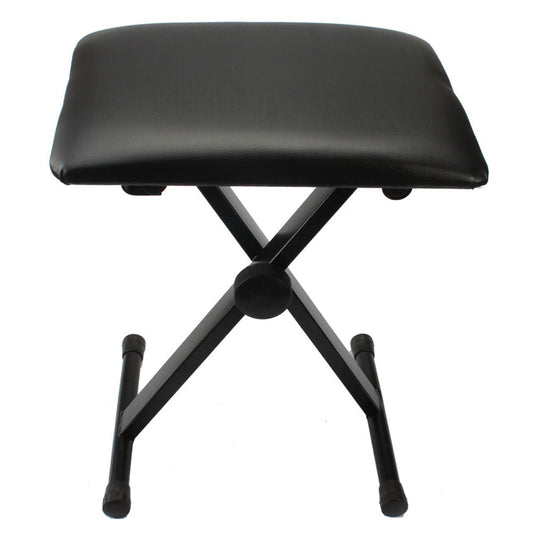 【Replace 53441860】 Adjustable Folding Piano Bench Stool Seat Black
