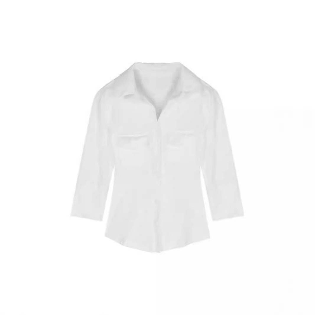 Women's Long Sleeve Shirt Top