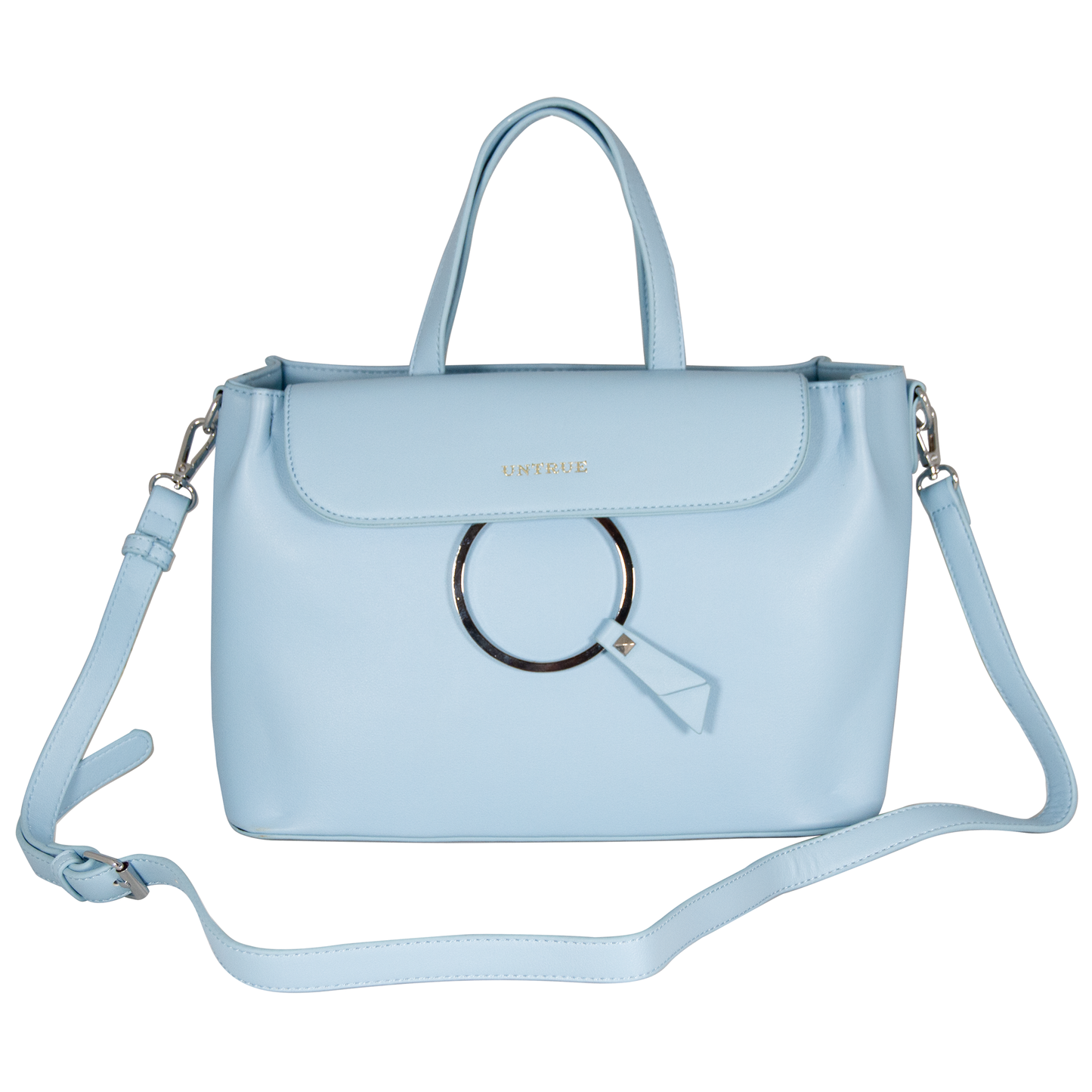 Z5B2 Women’s Charm Handbag - Blue