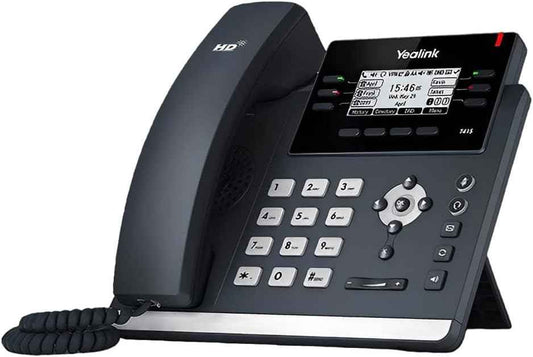 Yealink SIP-T41S IP Conference Phone - Black  PoE Powered