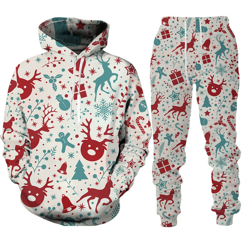 Christmas Series Hooded Sweatshirt And Sweatpants