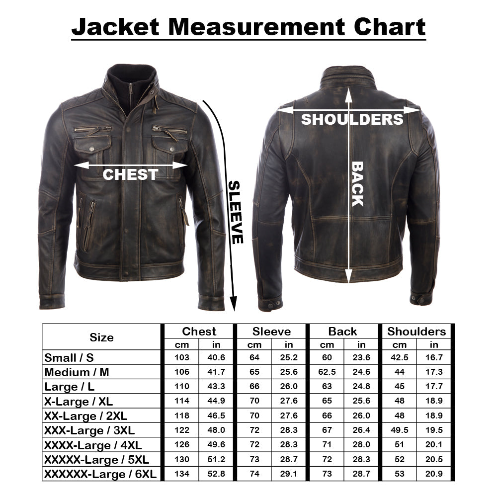 S8T4 Men’s Special Biker Jacket - Vegas