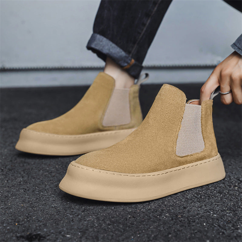 Fashion Design Popular Men's Internet Celebrity Breathable Trendy Leisure Cloth Shoes