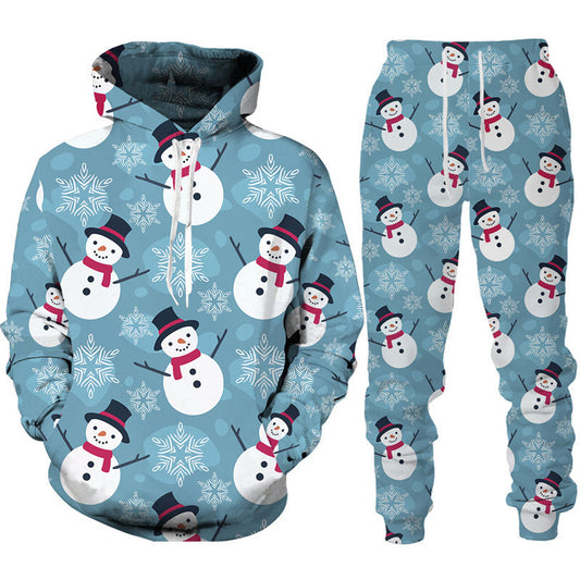 Christmas Series Hooded Sweatshirt And Sweatpants