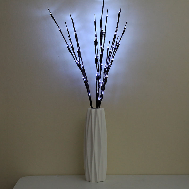 LED Simulation Tree Branch Flower Arrangement Light String Creative Net Red Light Tree Branch Light Star Night Light Nordic Room Decoration Tree Light