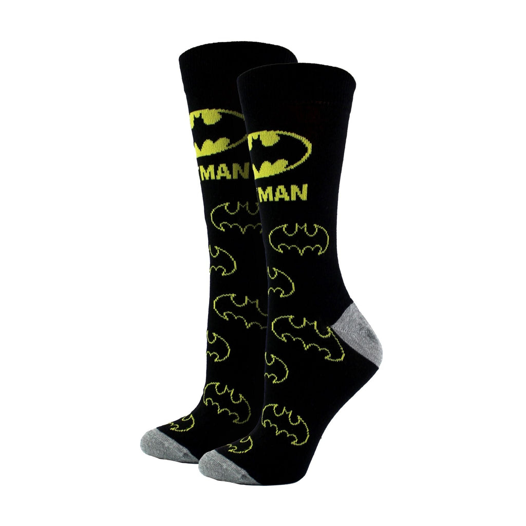 Mens Novelty Batman Socks | Funny Assorted Gift Socks for Batman Lovers
