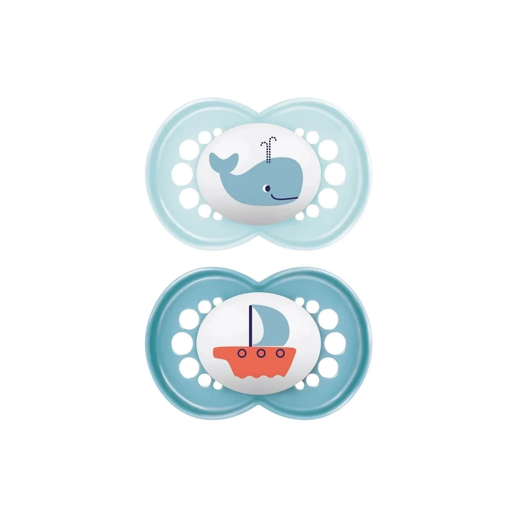 MAM Original Soother 18-36 months Pack of 2 - Blue