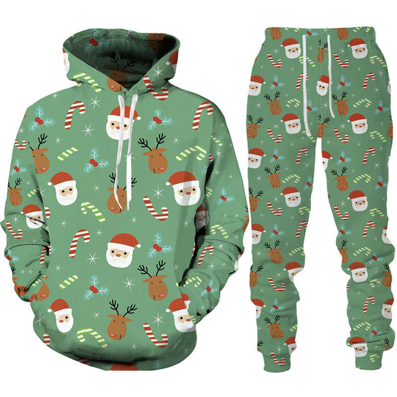 Christmas Series Hooded Sweatshirt And Sweatpants
