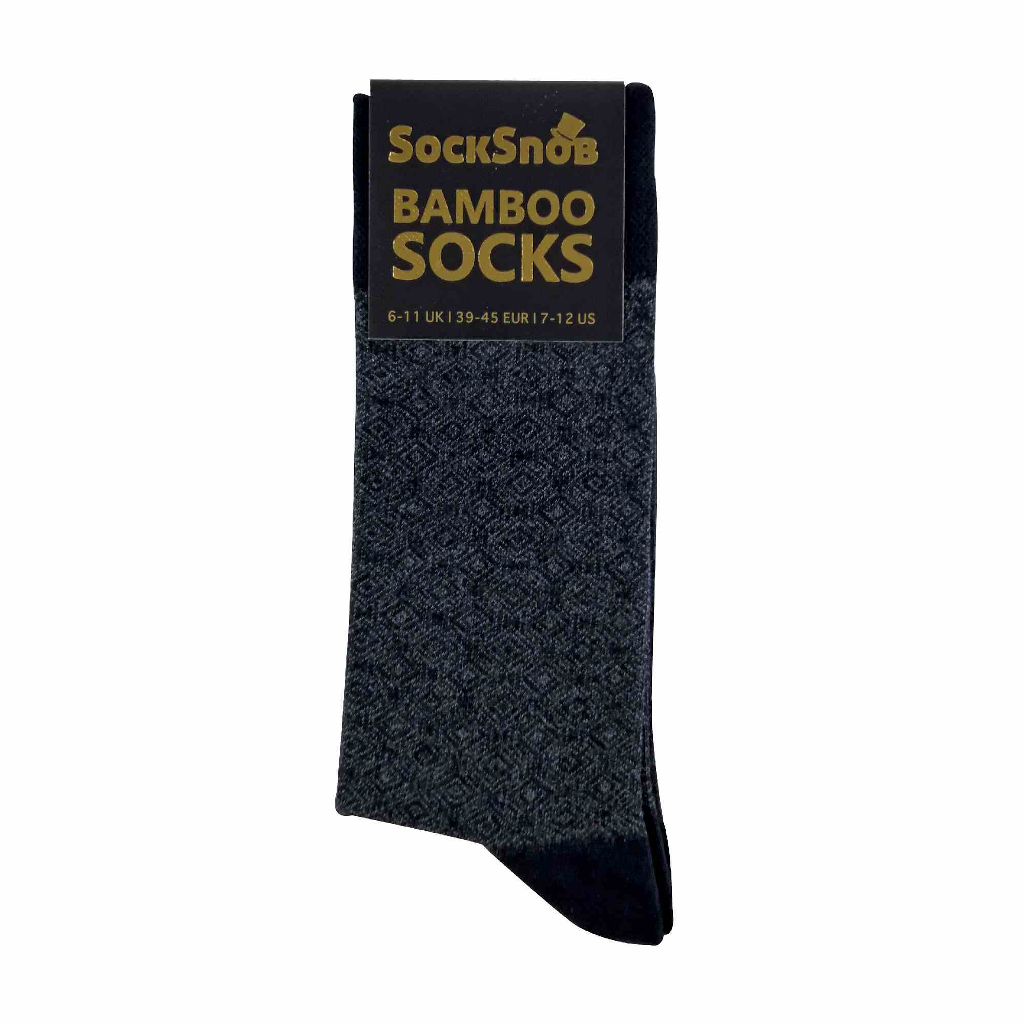 1 Pack Mens Luxury Breathable Bamboo Suit Dress Socks