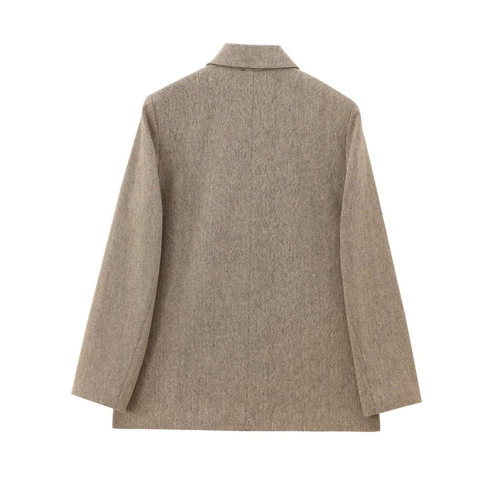 Women's Single Breasted Casual Fashion Blazer
