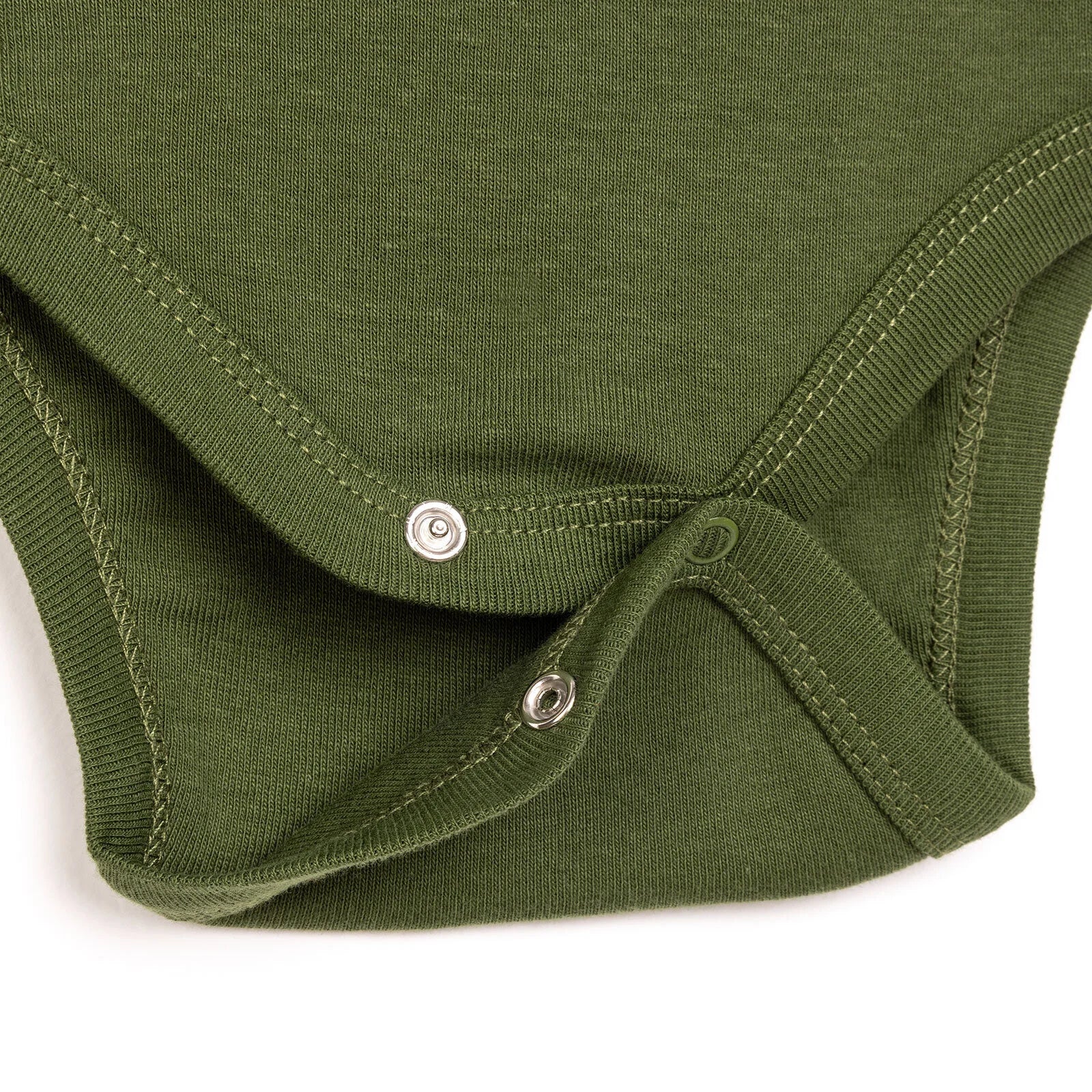 HelloBaby Boy Short Sleeve Bodysuit 2 pcs - Khaki
