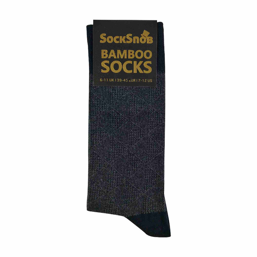 1 Pack Mens Luxury Breathable Bamboo Suit Dress Socks
