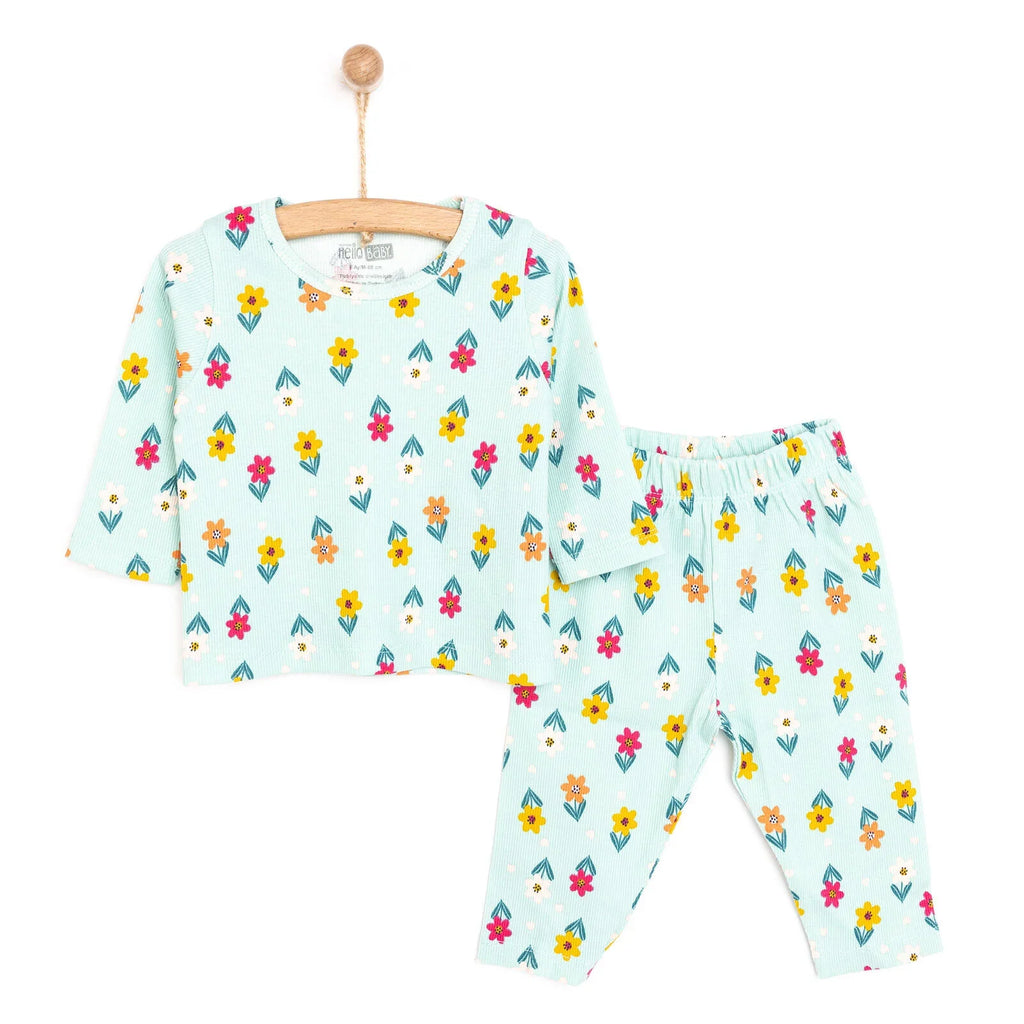 HelloBaby Baby Girl Long Sleeve Pyjamas Set Multicolour