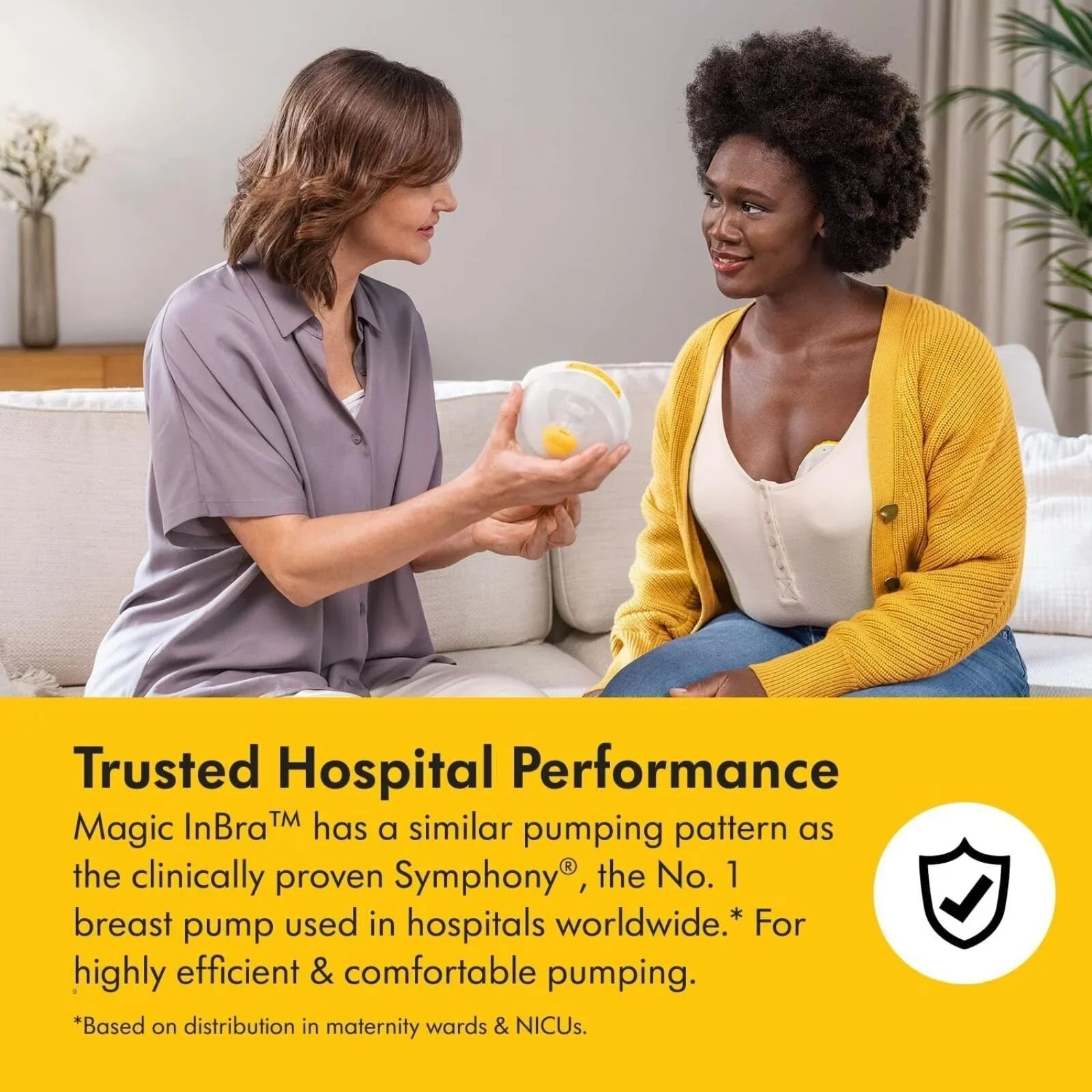 Medela Magic InBra Wearable Double Electric Breast Pump