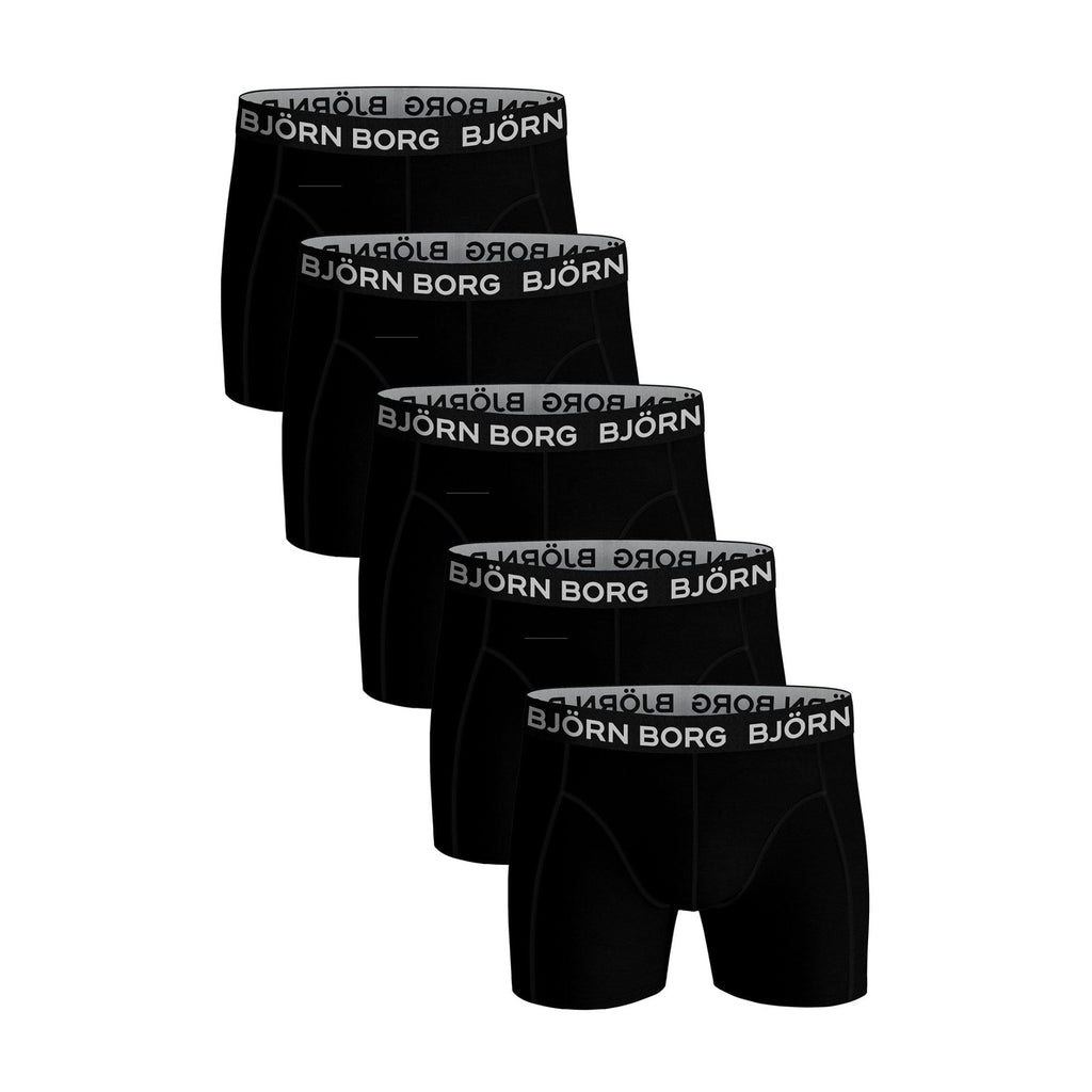 5 Pack Mens Breathable Cotton Boxer Shorts (Designer)