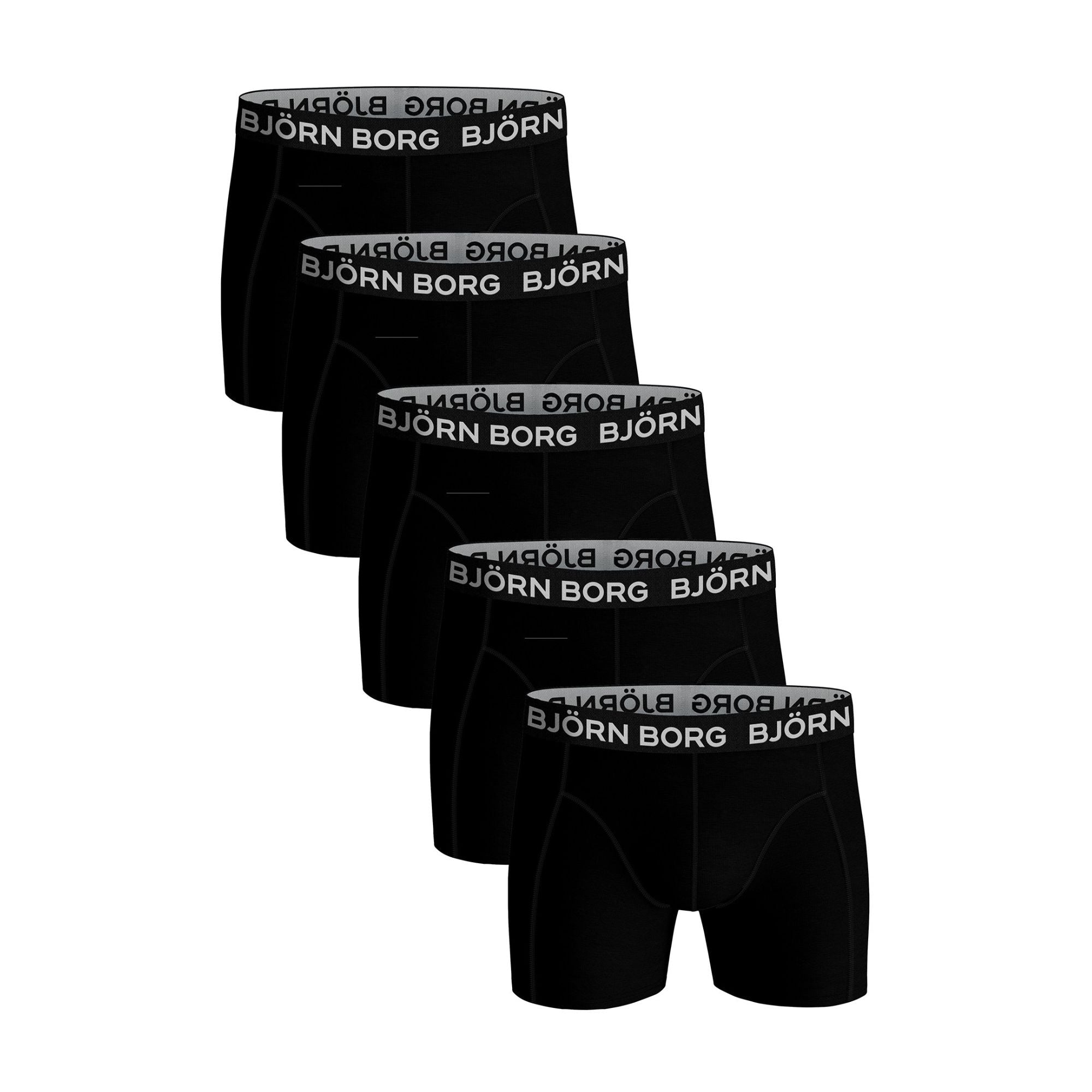 5 Pack Mens Breathable Cotton Boxer Shorts (Designer)
