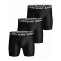 3 Pack Mens Sports Performance Boxer Shorts (Designer)