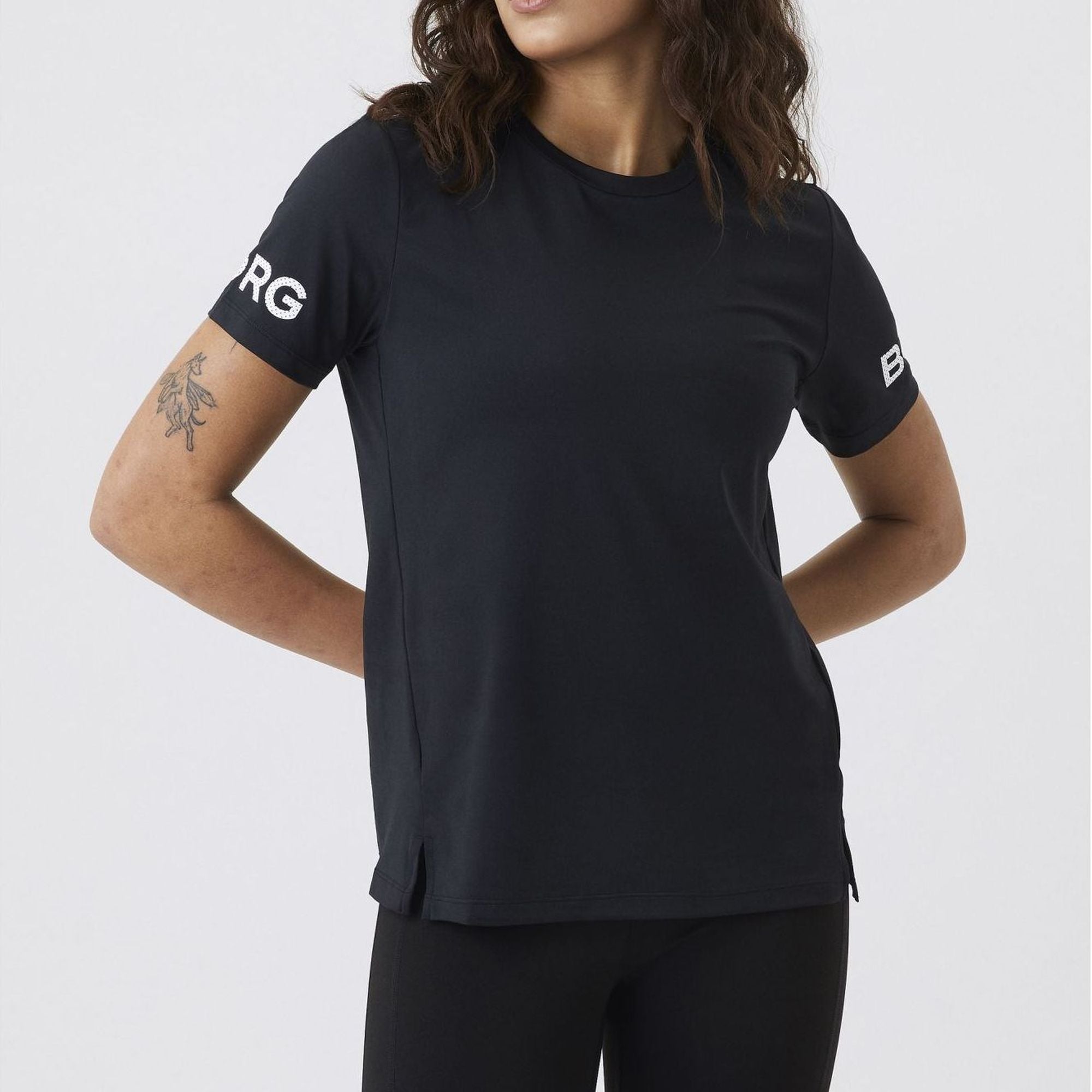 Ladies Short Sleeve Breathable Sports T-Shirt for All Sports