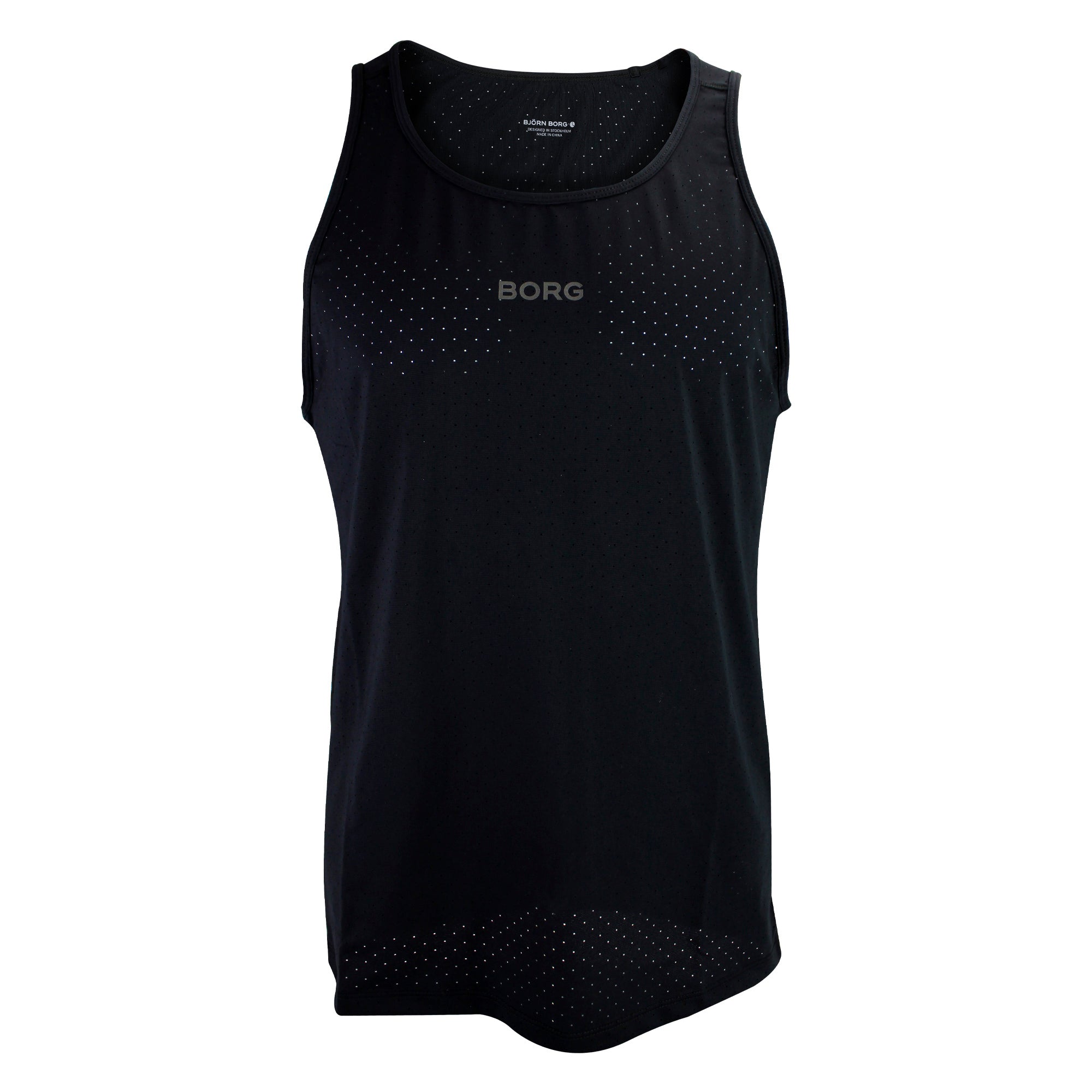 Running Breathable and Lightweight Perforated Sleeveless Tank Top for Men