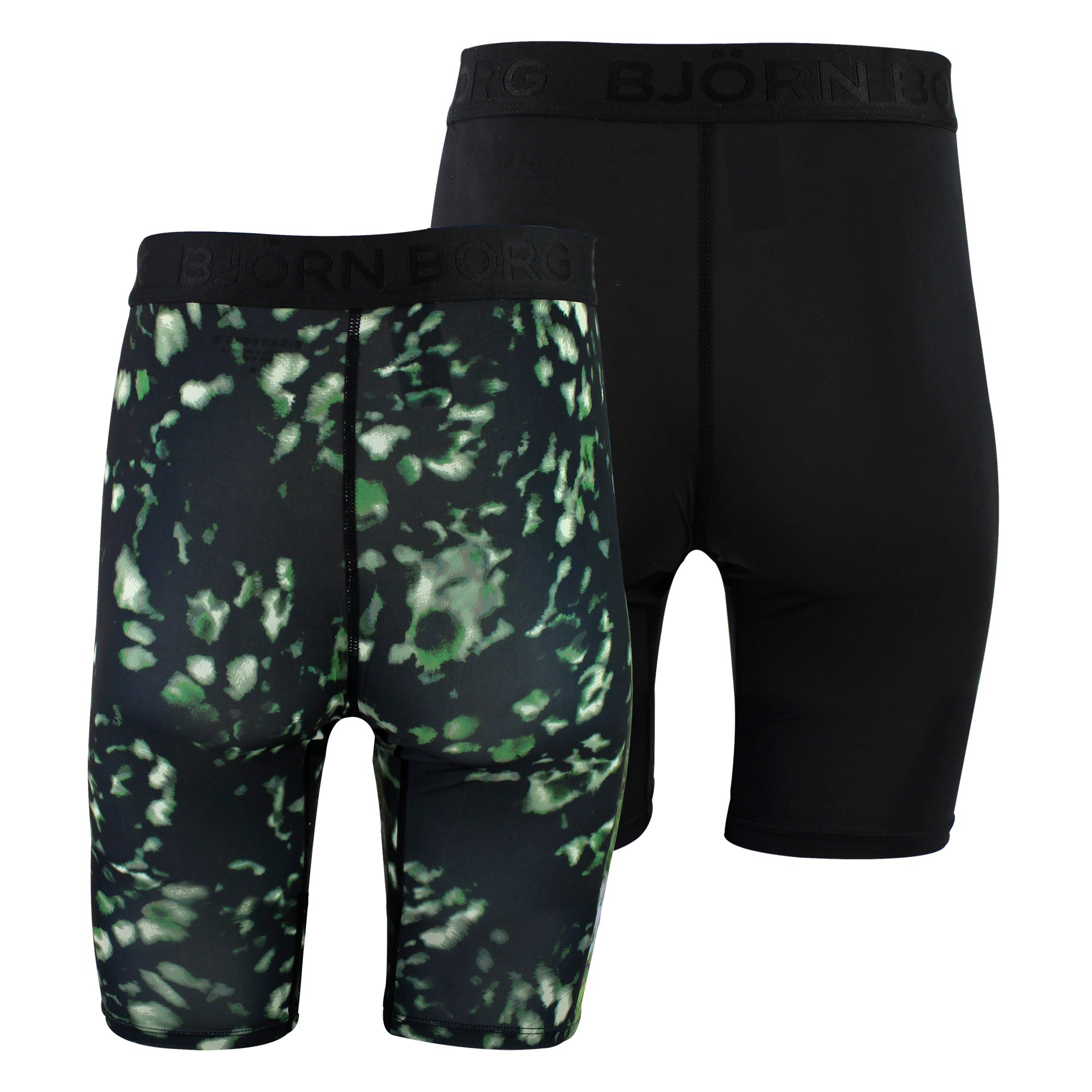 2 Pack Performance Moisture-Wicking Boxers with Long Leg for Men