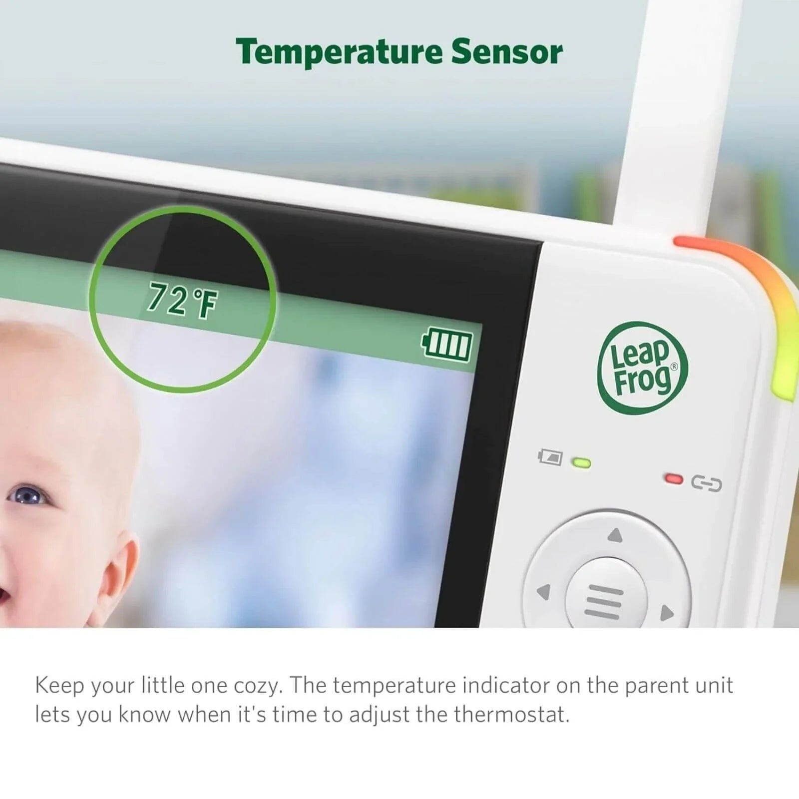 LeapFrog 5" Night Light Video Monitor