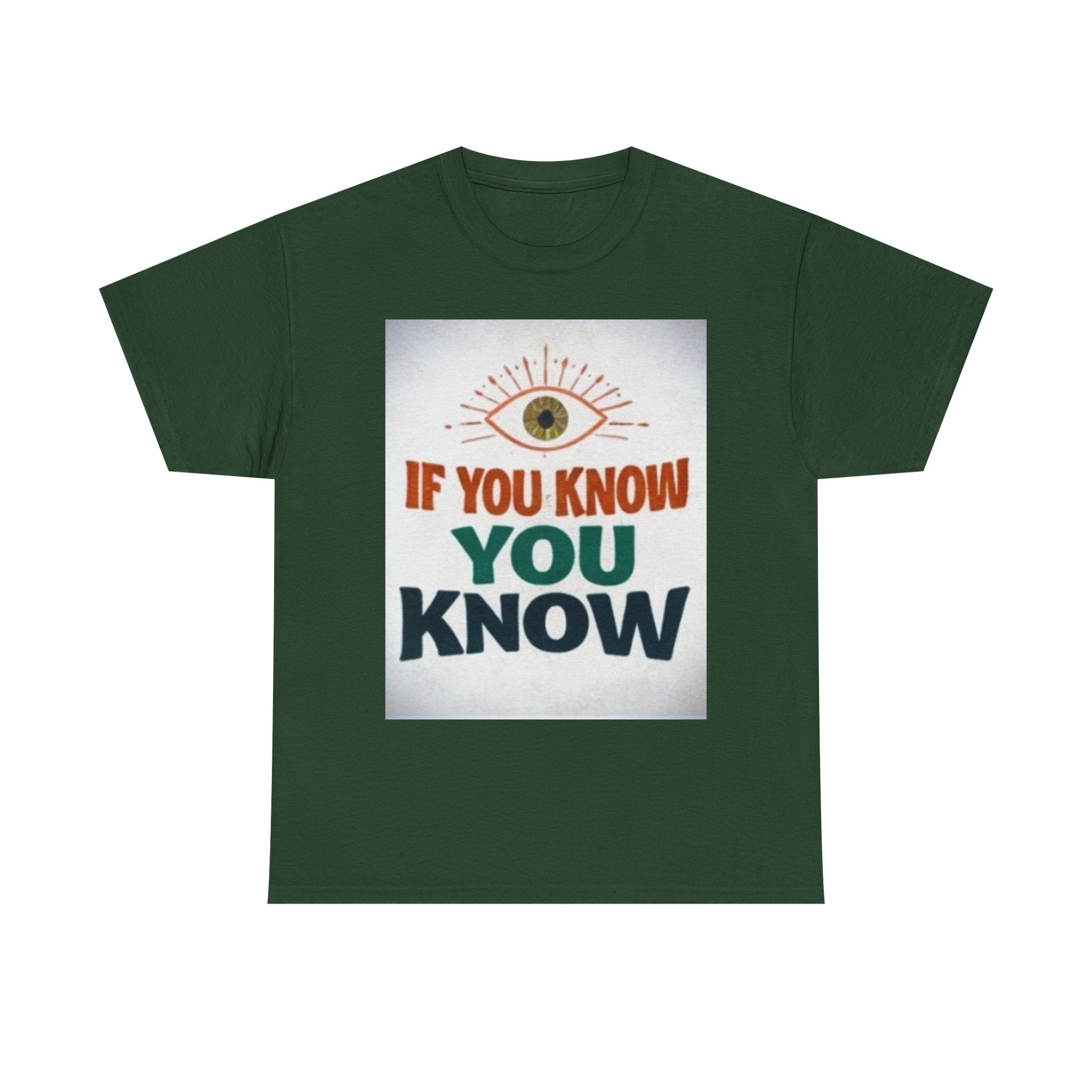 If You Know You Know Retro Eye Tee | Vintage Graphic T-Shirt