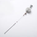 Colorful beaded cat stick