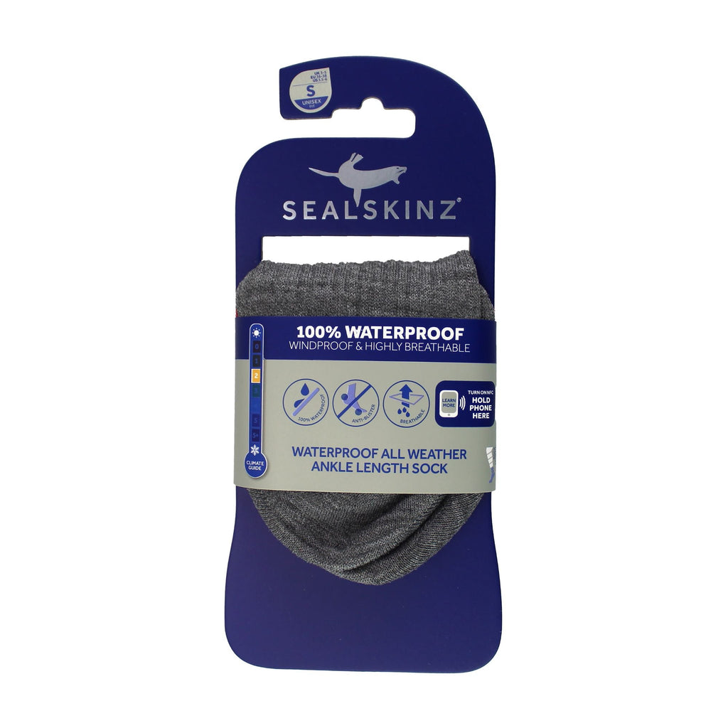 1 Pack Mens Waterproof All Weather Ankle Socks