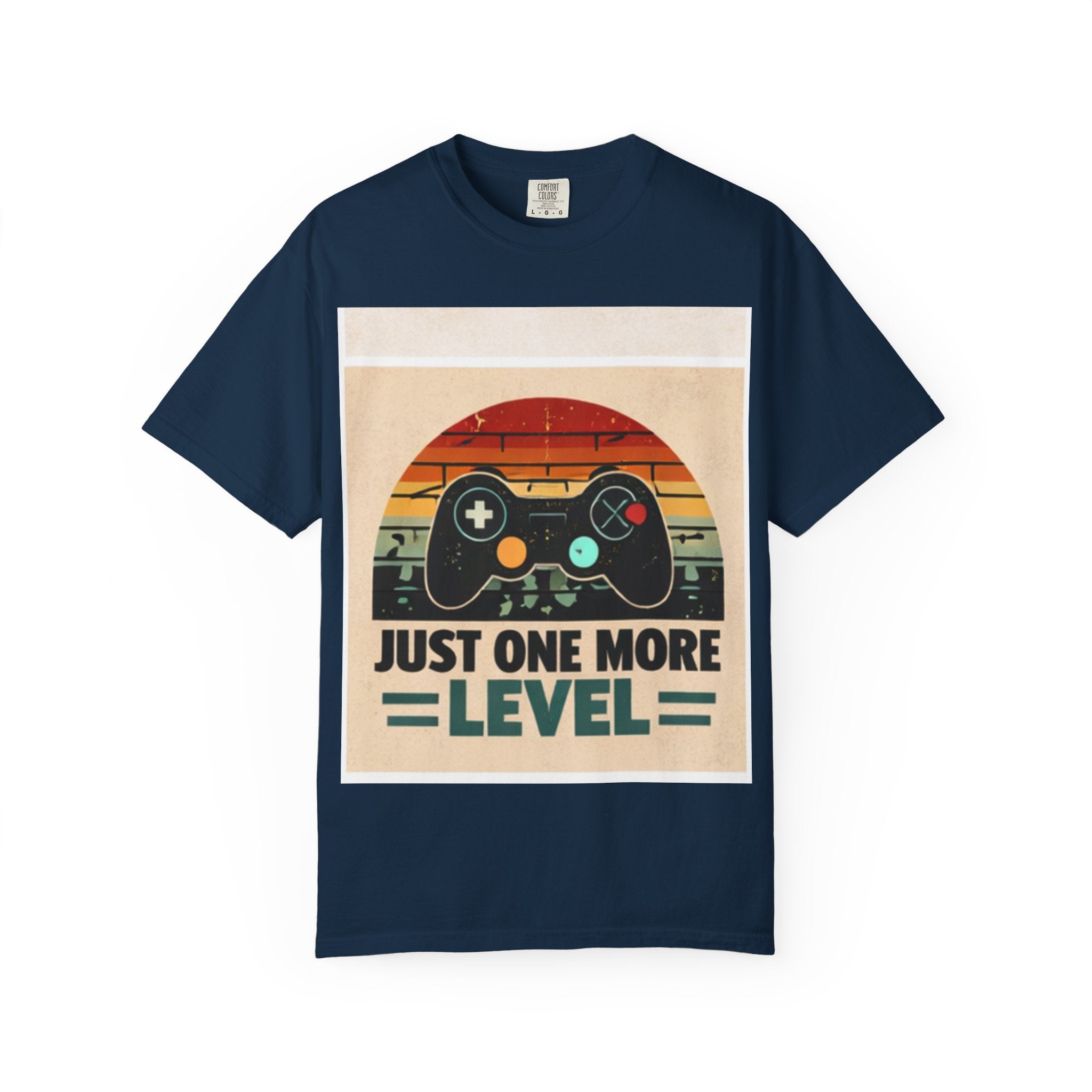 Retro Video Game Controller Just One More Level T-Shirt | Gamer Tee