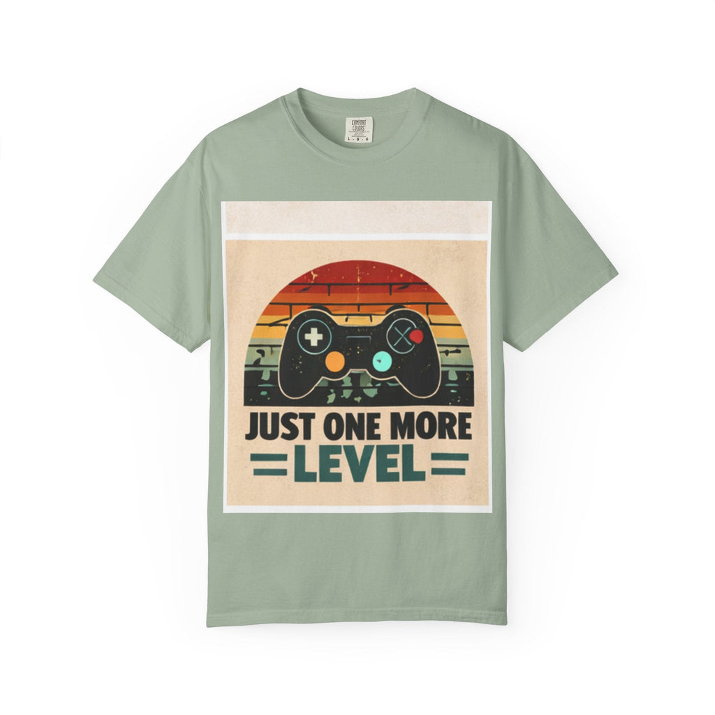 Retro Video Game Controller Just One More Level T-Shirt | Gamer Tee