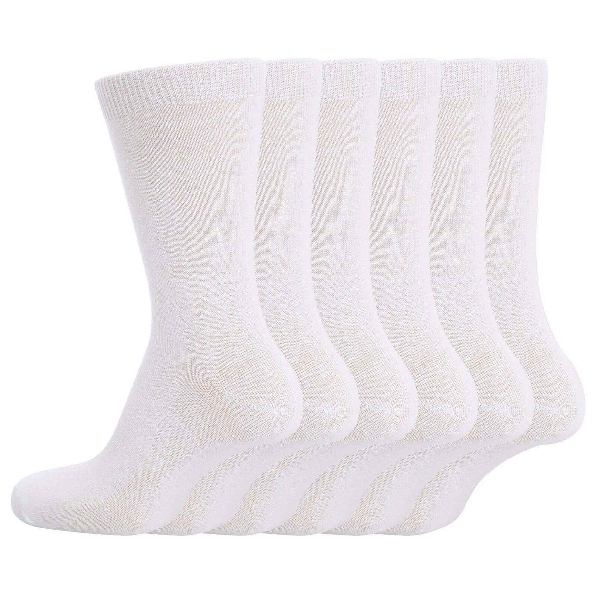 12 Pairs Kids Cotton School Socks Breathable Durable Ankle Socks Boys Girls Uniform Navy Grey Black White Sizes 2 to 12 by Sock Stack