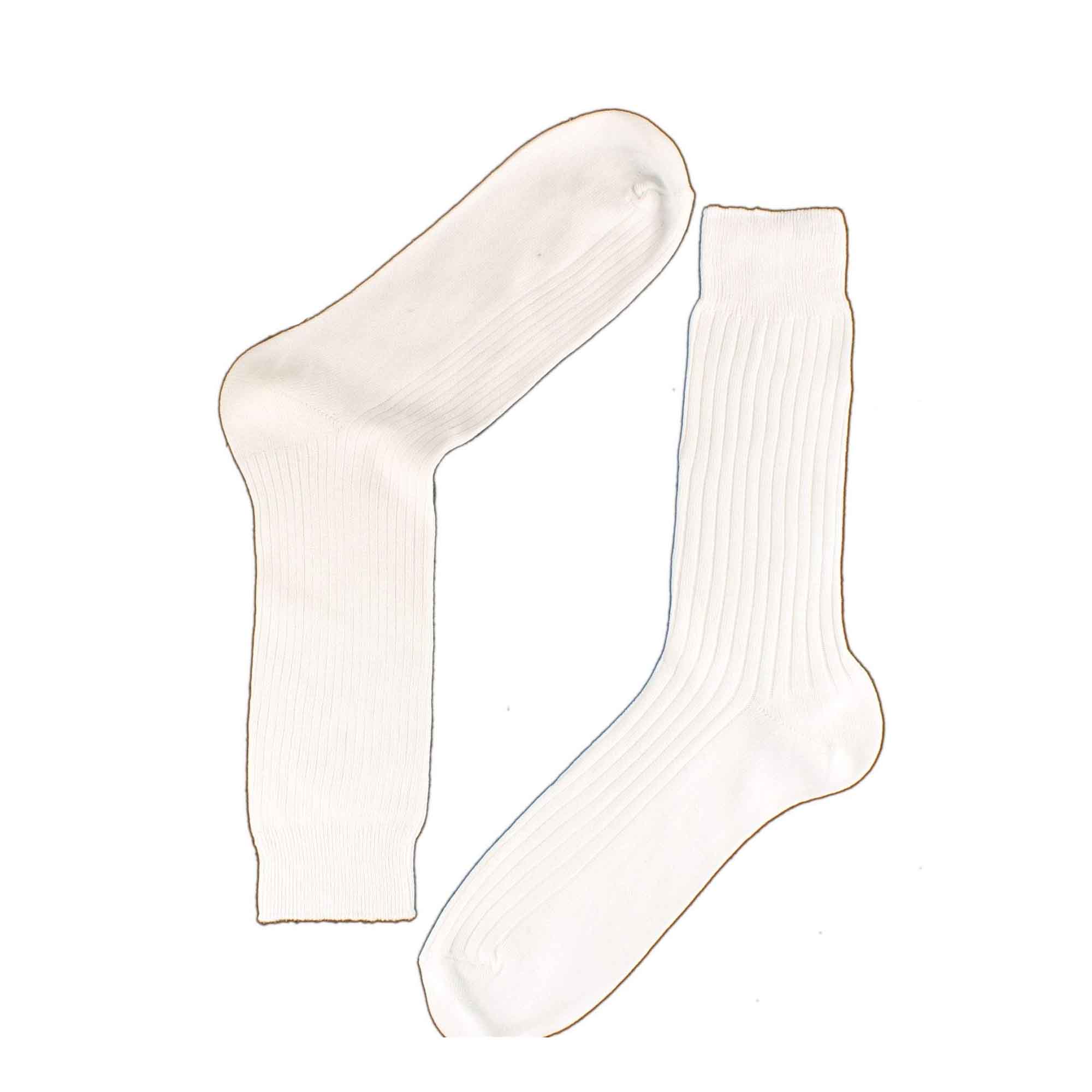 12 Pairs Men's Seamless Toe 100% Cotton Dress Socks Ribbed Moisture-Wicking Antibacterial Breathable Assorted Colours for Formal and Casual Wear by Sock Stack