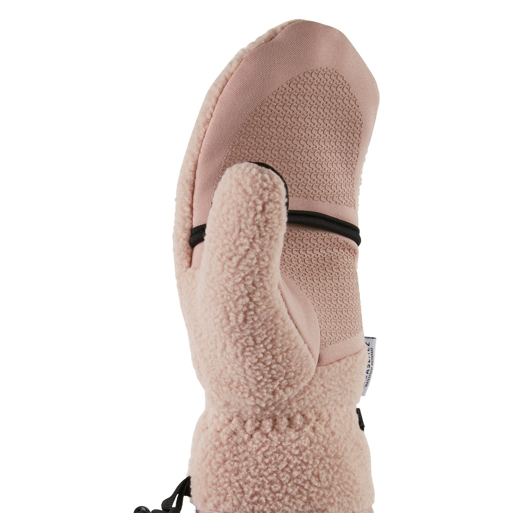 Windproof Sherpa Fleece Convertible Mitten for Men and Women