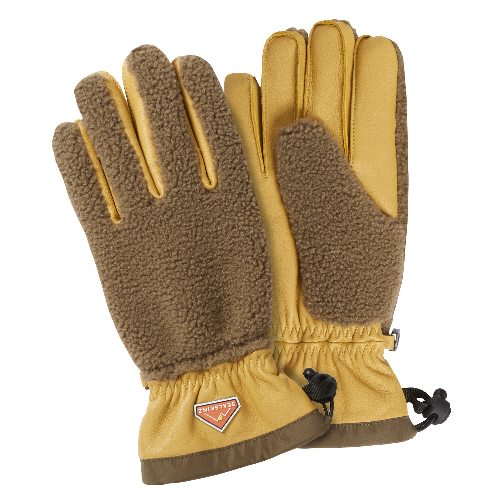 Waterproof Sherpa Fleece Hiking Gloves for Men and Women