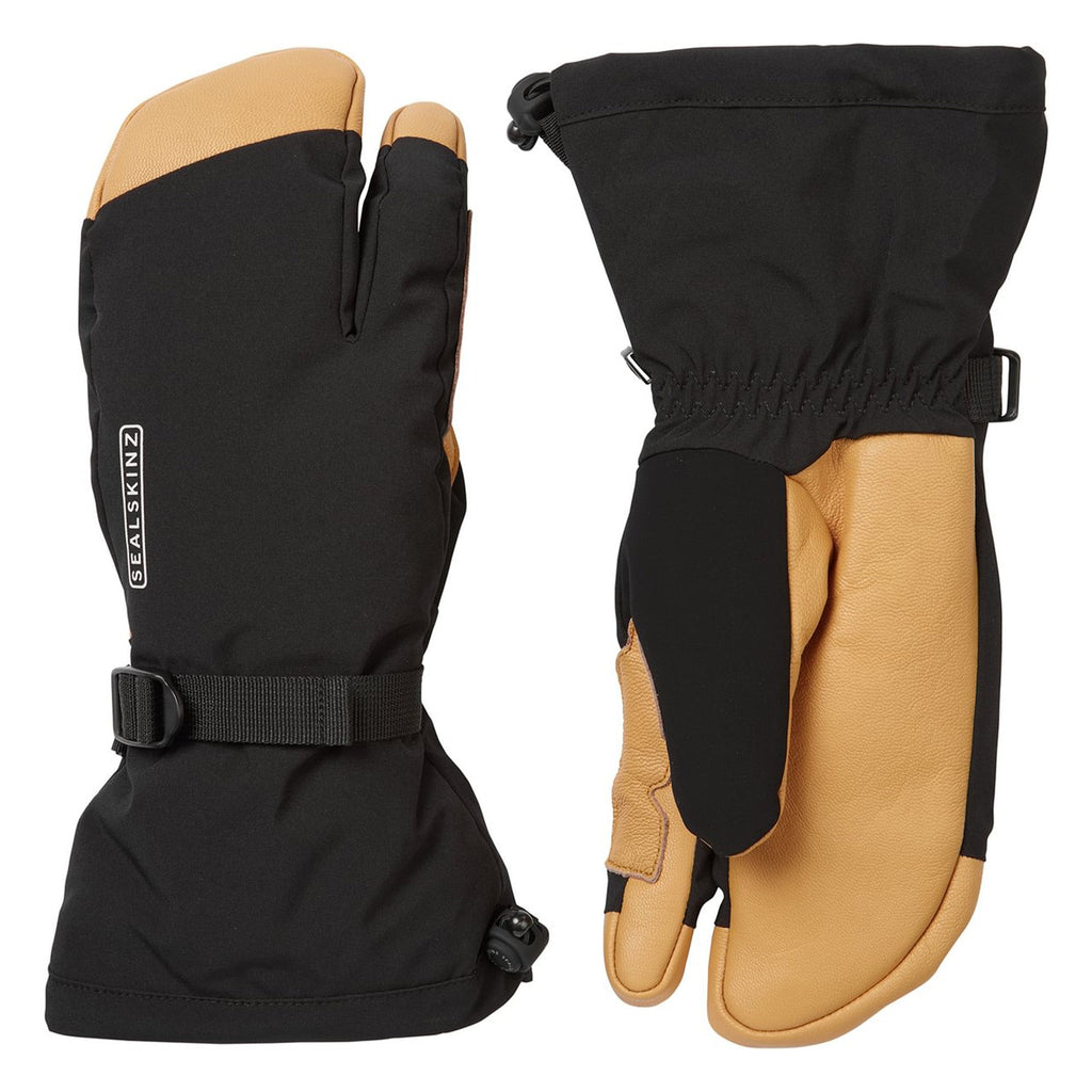 Ladies Waterproof Thermal Ski Split Finger Mittens