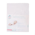 Little Dreams Unisex Waterproof Undersheet - White