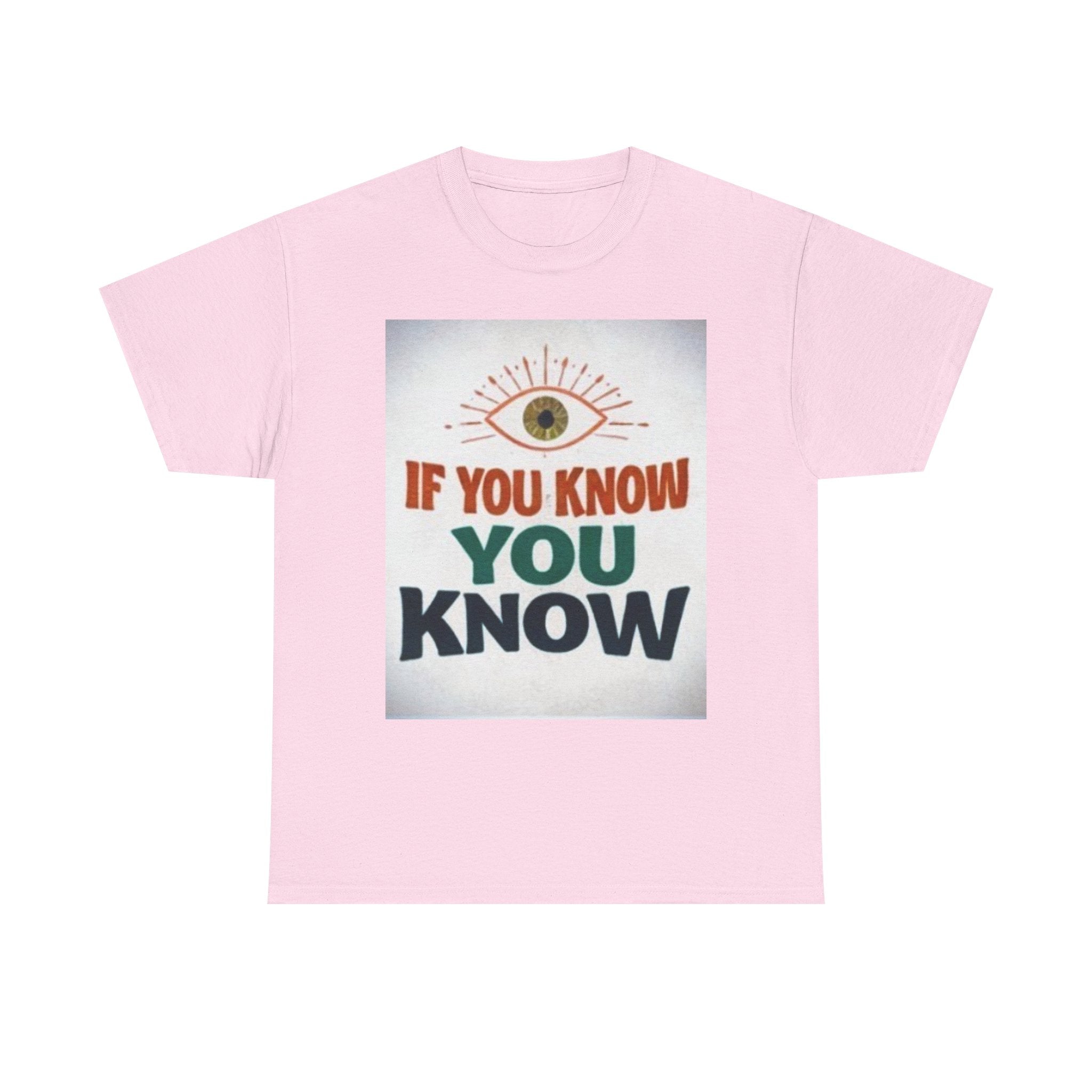 If You Know You Know Retro Eye Tee | Vintage Graphic T-Shirt
