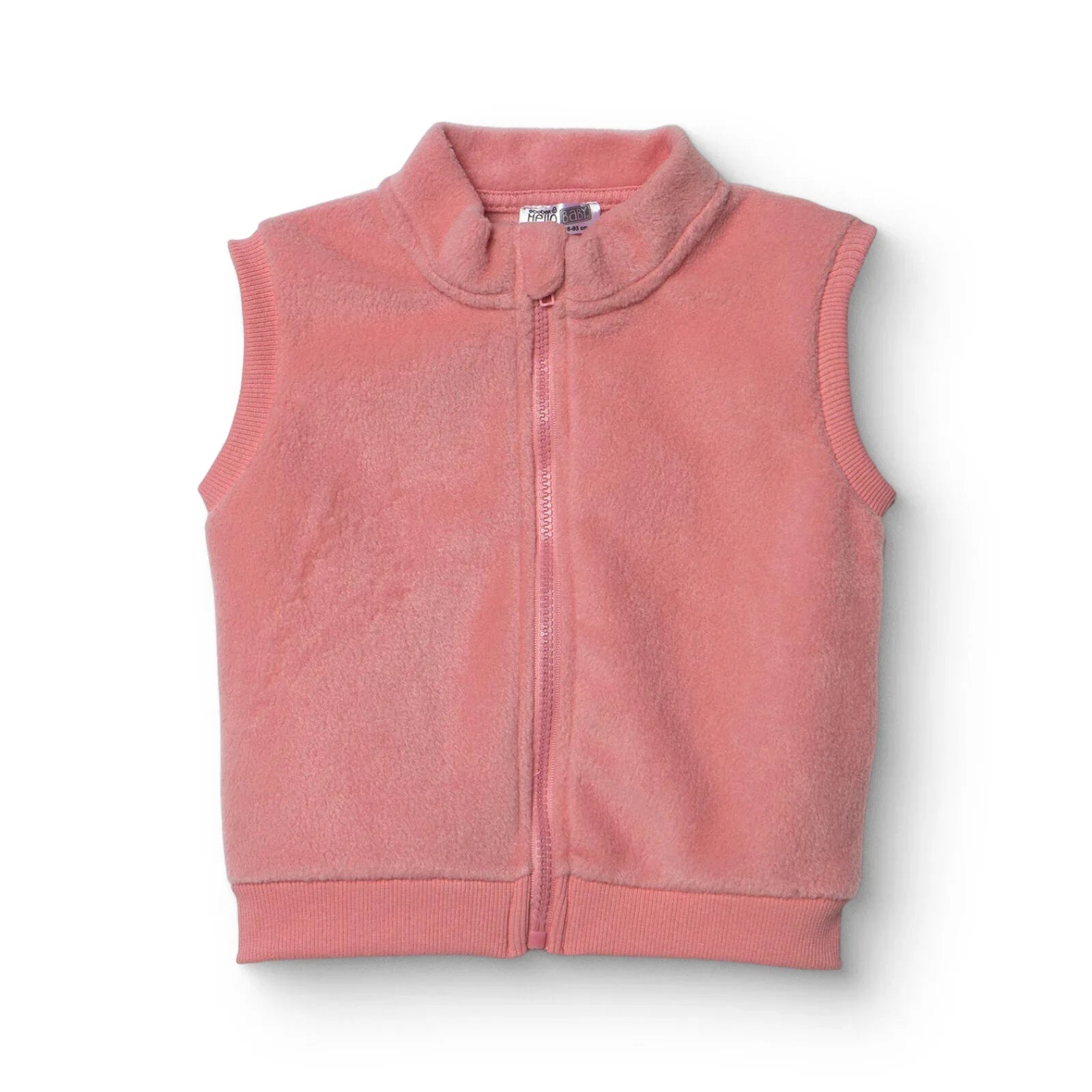 HelloBaby Polar Vest - Light Rose