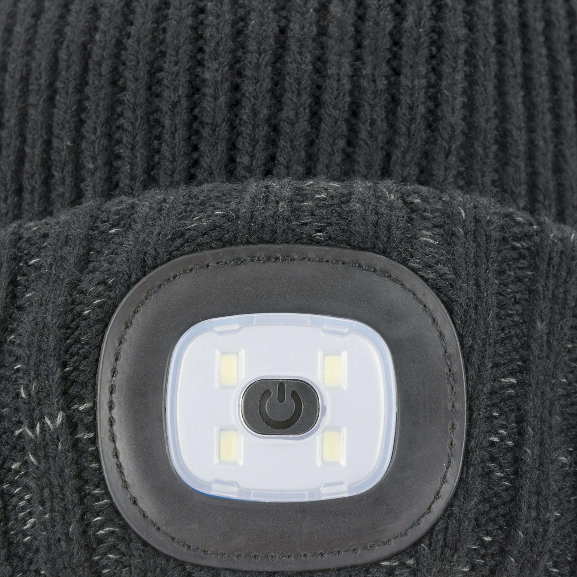 Waterproof Cold Weather LED Roll Cuff Beanie for Men and Women