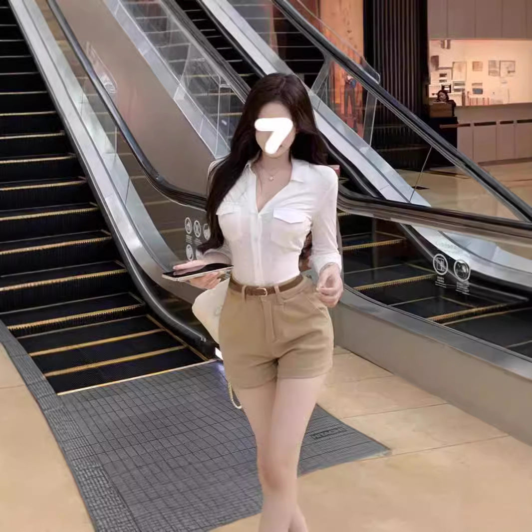 Women's Long Sleeve Shirt Top