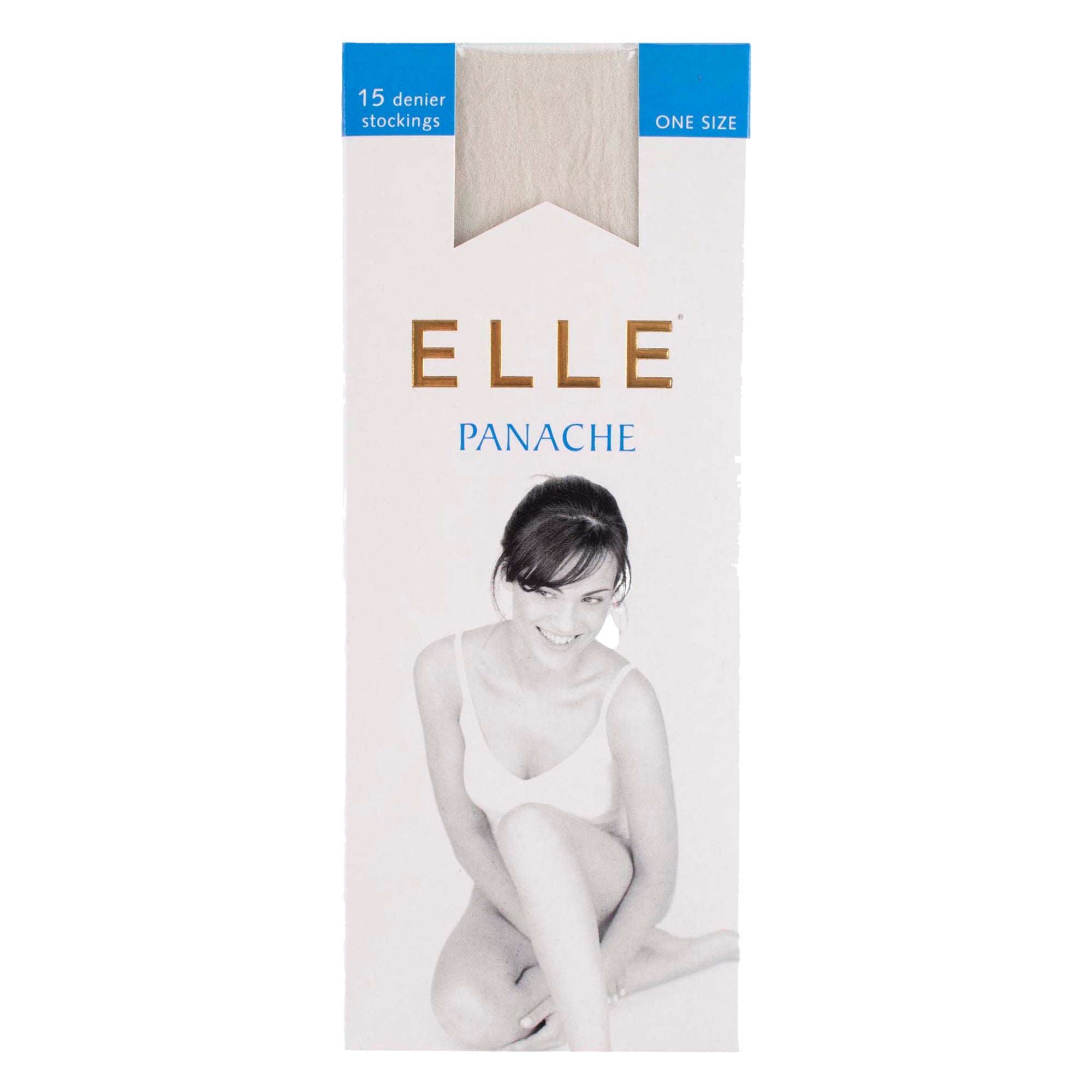 1 Pair Ladies 15 Denier 100% Nylon Stockings - Sheer Smooth Everyday Wear