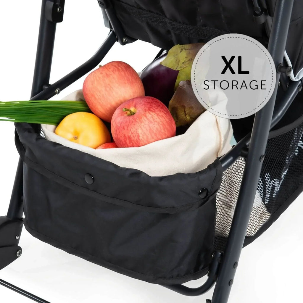 Hauck Shopper Neo II Pushchair - Caviar/Silver