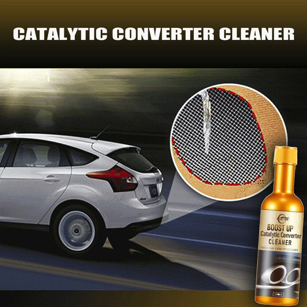 Catalytic converter cleaning agent