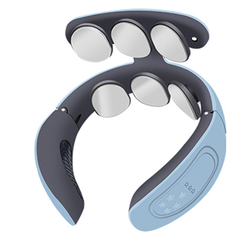 Six-head Cervical Massager Portable Nursing Neck Physiotherapy Device