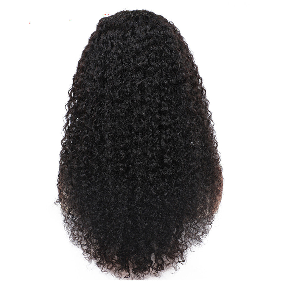Lady With Little Curly Hair