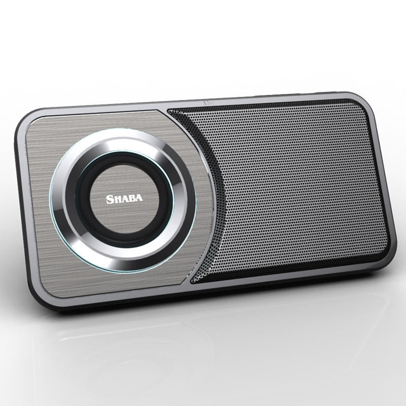 Retro Mini Bluetooth Speaker - Portable Wireless Metal Speaker with FM Radio & USB - Premium Sound Gift