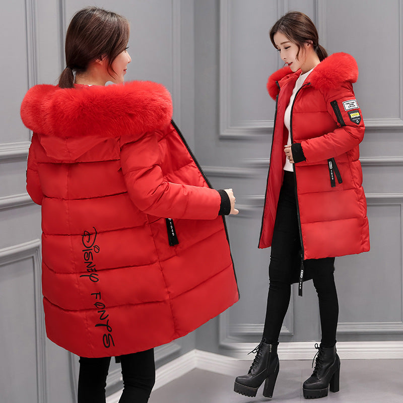 Mid-Length Slim Down Padded Jacket